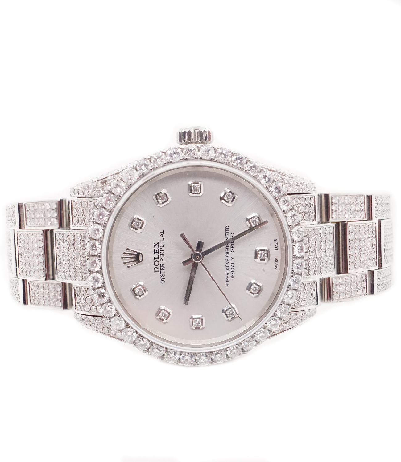 Highline Custom ICED-OUT ROLEX WATCH