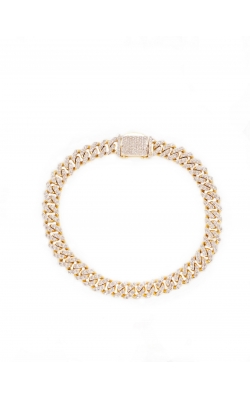 DIAMOND CUBAN LINK BRACELET (7.8MM) product image