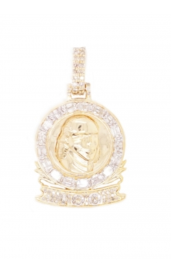 CUSTOM DIAMOND DOLLAR PENDANT product image