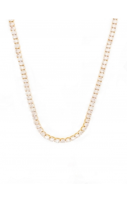 ROUND EXCELLENT-CUT DIAMOND NECKLACE (20-POINTERS) product image