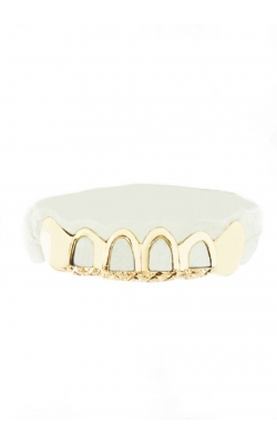 OPEN FACE GOLD GRILL WITH(DIAMOND DUST) product image