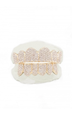 FULLY ICED-OUT DIAMOND GRILL (HONEYCOMB) product image