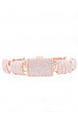 CUSTOM TWO TONE DIAMOND BRACELET product image