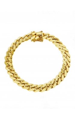 GOLD CUBAN LINK BRACELET (6MM) product image