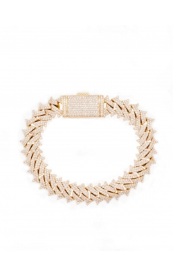 DIAMOND CUBAN LINK BRACELET (13.67MM) product image