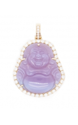 CUSTOM JADE LAUGHING BUDDHA PIECE  product image