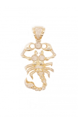 CUSTOM DIAMOND SCORPION PENDANT product image