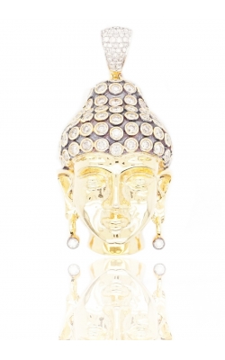 ED DIAMOND BUDDHA HEAD PENDANT product image