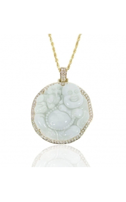 DIAMOND JADE BUDDHA PENDANT product image