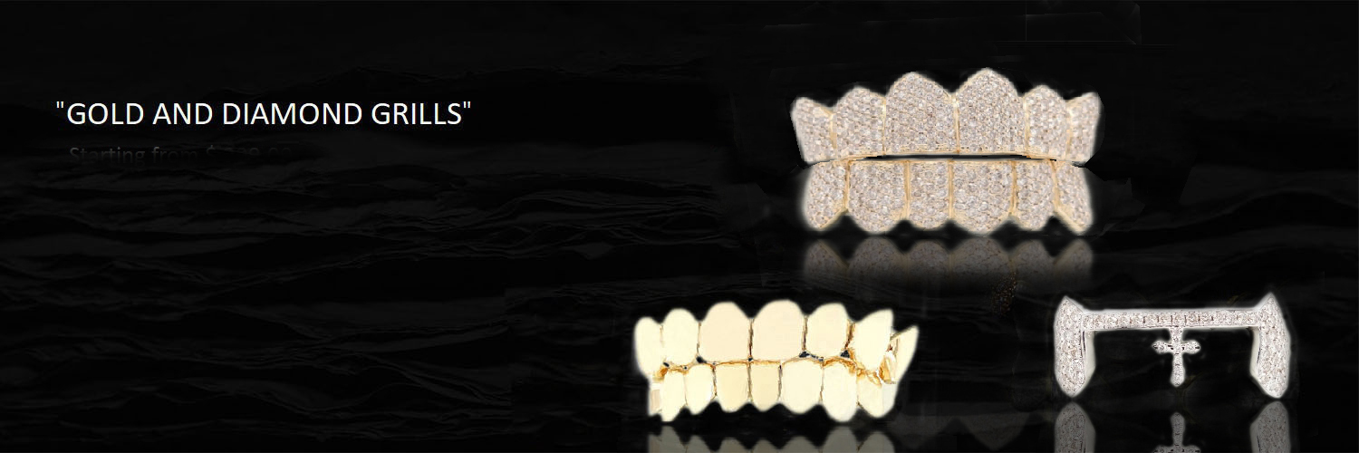 DIAMOND AND GOLD GRILLS